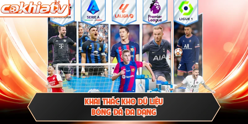 Khai thác kho dữ liệu bóng đá đa dạng 